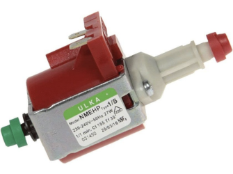 Электромагнитная помпа Ulka NMEHP 1/S 16W для парогенератора Delonghi (арт. 5112810081).