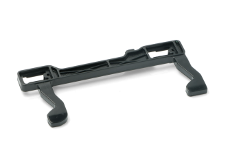 Cârlig zăvor de blocare a ușii pentru cuptorul cu microunde Samsung model DE64-02430A din plastic negru.