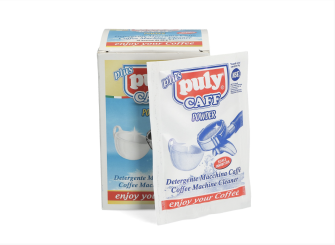 Упаковка таблеток SKL DET221UN для удаления кофейного налета и жиров из кофемашины.