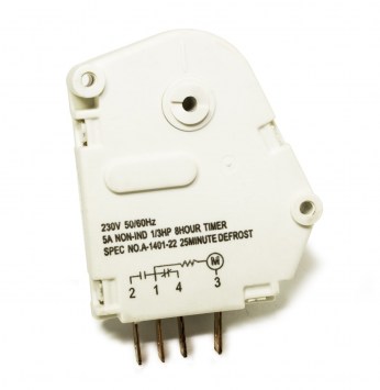 Timer NO-Frost h 25m 230V, 50/60Hz, 5A, 1/3HP, 4 contacte pentru sisteme de refrigerare. Cumpărați online de la TehnoDoctor, livrare rapidă în Moldova.